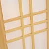 Close-up of a wooden grid with translucent panels, likely part of a lamp. Náhled obrázku produktu