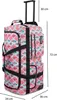 Reisetasche 80 Liter mit versenkbarem Trolleygriff, 3 Produktbild-Vorschau 4