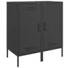 The Living Store Sideboards 2 Stk. Schwarz 36x39x79 cm Produktbild-Vorschau 3