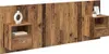 vidaXL Tête de lit avec rangement, 3 pièces, bois de Voir les images du produit 3