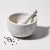 Mörser mit Stößel weiß Mörser 11x10cm mit Stößel Productafbeelding-voorbeeld