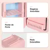 Puluomis Mini réfrigérateur 4 L avec miroir LED portable Voir les images du produit 6