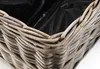 Kobolo Balkonkasten LAURO  Rattan 62L x 29B x 29H - grau - Produktbild-Vorschau 6