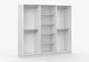 Kleiderschrank 6-türig – moderner Schrank viel Stauraum, Produktbild-Vorschau 7