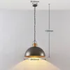 Lindby Hängeleuchte Holgar, grün, Holz, Metall, Ø 45 cm, Produktbild-Vorschau 4