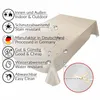 Tischdecke Wachstuch Einfarbig Beige Robust Wasserabweisend Produktbild-Vorschau 5
