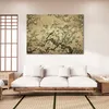 Leinwandbild Vogel Abstrakt Chinoiserie 120x80 Feeby Grün Produktbild-Vorschau 2