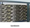 Sichtschutzstreifen inkl. 30 Befestigungsclips Zaunblende Produktbild-Vorschau 6