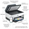 HP Smart Tank 7306 Wireless All-in-One Farbe Drucker, Produktbild-Vorschau 11