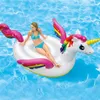 Schwimmtier/Luftmatratze Einhorn XXL, 287 x 193 x 165 cm, Produktbild-Vorschau 11