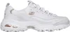 Skechers D-Lites - Fresh Start - Weiß / Rose Gold Leder Produktbild-Vorschau 50