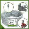 Fil de traction galvanisé - 3,0 Mm - 50 M - Résistant à la Voir les images du produit 5