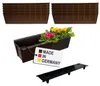 BURI 10 Euro-Paletten Blumenkästen-Einsätze inkl. Produktbild-Vorschau 2