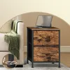 Kommode, Schrank, 2 Stoffschubladen, für Schlafzimmer, Produktbild-Vorschau 8