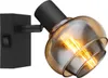 GLOBO 54309-1B TOKKI Strahler Metall schwarz matt, 1x E14 Produktbild-Vorschau 1