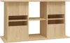vidaXL Supporto per acquario rovere Sonoma 101x41x58 cm Anteprima dell’immagine prodotto 9