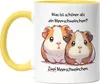 Was ist schöner als ein Meerschweinchen Tasse Gelb Produktbild-Vorschau 1