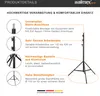 Walimex pro WT-420 stativo per lampade 420 cm, stativo per Anteprima dell’immagine prodotto 2