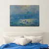 Giallobus - Waterloo-Brücke - Claude Monet - 140L x 100B cm Produktbild-Vorschau 3