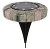 6x LED Solarleuchte Steinoptik warmweiß Gartenleuchte Produktbild-Vorschau 3