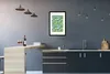 MuchoWow® MuchoWow® Gerahmtes Poster Blätter - Ananas - Produktbild-Vorschau 2