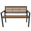 abc HOME Gartenbank 108 cm – Rostfreies Aluminium & WPC – Produktbild-Vorschau 2