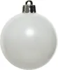 Boules Noël Blanches ø6cm Décoration De Noël Classique Et Voir les images du produit 3