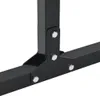 vidaXL Duikrek, 2 stuks, zwart, 55 x 90 x 104,5 cm Productafbeelding-voorbeeld 4