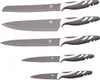 5tlg. Messerset KING® ANTHRAZIT Edelstahl beschichtete Produktbild-Vorschau 1