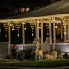 5x0,6 meter LED-lichtgordijn, kerst, sterren, lichtketting, Productafbeelding-voorbeeld 14
