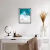 Gerahmtes Poster - Schwarzer Rahmen - Luftaufnahmen Strand Produktbild-Vorschau 6