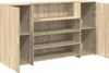 vidaXL Ontvangstbalie Sonoma-eikenhout, 180x50x103,5 cm, Productafbeelding-voorbeeld 6