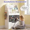 COSTWAY, libreria per bambini, scaffale per bambini con 2 Anteprima dell’immagine prodotto 6