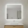 Specchio arredo bagno 70x60 cm con retroilluminazione a led Anteprima dell’immagine prodotto 1