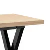 The Living Store Couchtisch X-Gestell 110x40x45,5 cm Produktbild-Vorschau 7