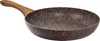 A frying pan with a wooden handle on a white background. Náhľad obrázku produktu