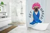 Digitaldruck Textil Duschvorhang aus Polyester Stoff Produktbild-Vorschau 2