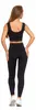 Dames sportlegging, aansluitend model, geribbeld, hoge Productafbeelding-voorbeeld 9