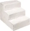 Psí schody pro malé psy 30 cm vysoké světle šedé - žebřík 3 Náhled obrázku produktu 1