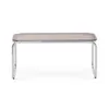 Couchtisch Retro 90cm Sicherheitsglas Braun und Produktbild-Vorschau 3