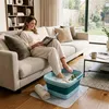 Relaxdays Fußbadewanne, faltbar, Noppen, Henkel, HxBxT: 23 Produktbild-Vorschau 2