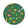 MuchoWow® Mauspad Mousepad Camping - Zelt - Axt - Rucksack Produktbild-Vorschau 1
