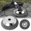 1stk 8 Zoll Rasenmäher Trimmerkopf Draht-Trimmrad Universal Produktbild-Vorschau 1