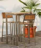 ALEOS. Bar Set - EDELSTAHL TEAK Bartisch Bistrotisch Produktbild-Vorschau 7