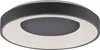 A modern, circular LED ceiling light with a dark gray outer rim and a white inner ring. Produktbild-Vorschau