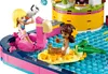 Two LEGO Friends characters are playing in a pool party setting. Produktbild-Vorschau