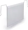DURABLE Drahtbügeltasche A5 quer PP, 50 Stk, Transparent, Produktbild-Vorschau 2