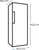 Exquisit Kühl-Gefrierkombination KGC270-45-040D weiss | 206 Produktbild-Vorschau 5