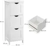 VASAGLE Badezimmerschrank, schmaler Badschrank mit 3 Produktbild-Vorschau 5