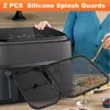 Küchenmaschinen Zubehör-Set 2 Stk.Silikon Spritzschutz Produktbild-Vorschau 7